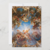 ヴェルサイユ城館のヘラクレスのアポテアシス サンキューカード (正面)