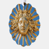 ヴェルサイユ宮殿の金門の太陽王 オーナメントカード (左)