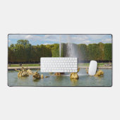 ヴェルサイユ庭園のドラゴン噴水 - フランス デスクマット (キーボード&マウス)