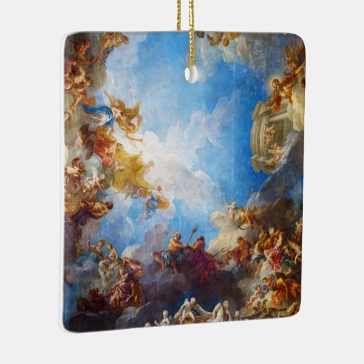 ヴェルサイユ絵画シャトーのヘラクレス天井 セラミックオーナメント (右)