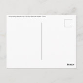 ヴェルサイユ絵画シャトーのヘラクレス天井 ポストカード (裏面)