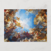ヴェルサイユ絵画シャトーのヘラクレス天井 ポストカード (正面)