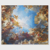 ヴェルサイユ絵画シャトーのヘラクレス天井 ラッピングペーパー (フラット)