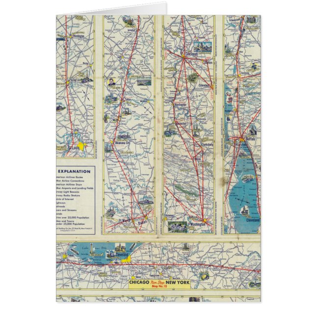 ヴェルソアメリカン航空のシステムマップ (正面)