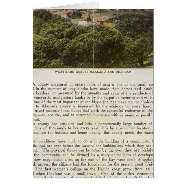 ヴェルソアラメダ郡、オークランドとベイ (正面)