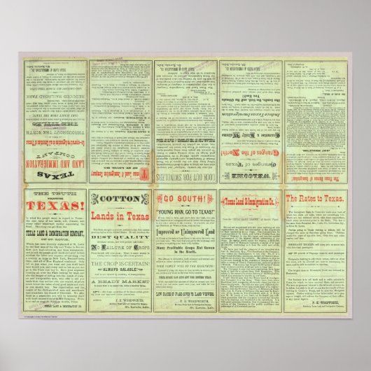 ヴェルソ州テキサス州 ポスター (正面)