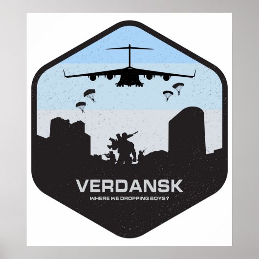 ヴェルダンスクワーゾーンバトルロイヤル ポスター (正面)