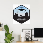 ヴェルダンスクワーゾーンバトルロイヤル ポスター (ホームオフィス)