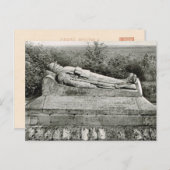 ヴェルダン、未知の戦士の墓 ポストカード (正面/裏面)