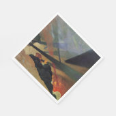 ヴェルダン（第一次世界大戦）（バロットン著） スタンダードランチョンナプキン (角)