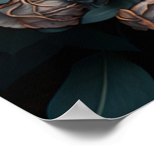 ヴェルディグリス〔占星術の〕十二宮図タウラスメタルアート ポスター (角)