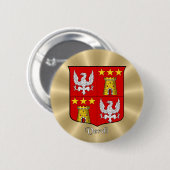 ヴェルディヒストリカルシールドオンゴールデン日が差すこと 缶バッジ (正面&裏面)