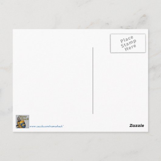 ヴェルディファミリーヘラルディックシールド ポストカード (裏面)