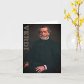 ヴェルディ カード (黄色い花)