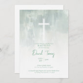 ヴェルデインビタシオンバウティゾニーノスペインの招待状 招待状 (正面/裏面)