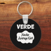 ヴェルデタコソースのコスチューム女性男性子供ハロウィーン キーホルダー (正面)