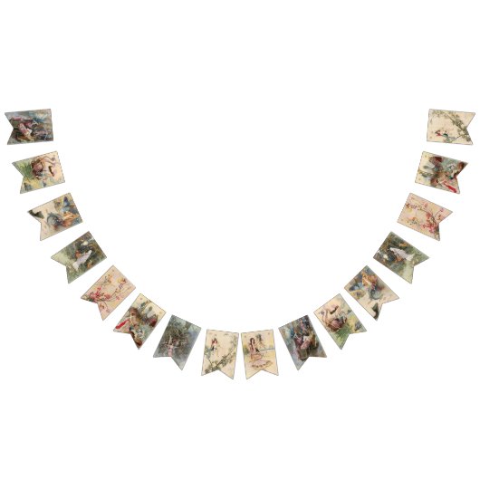 ヴェルデンデミューターベビーパーティーウィンペルケッテ バンティングフラッグ (全)