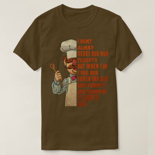 ヴェルトデルファークザスウェーデンシェフレトロヴィンテージTShir Tシャツ (デザイン正面)