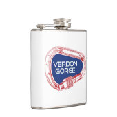 ヴェルドンゴルジュフランスロック登山カラビナー フラスク (右)