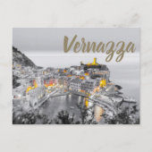 ヴェルナッツァチンクテッレリグーリアイタリアファインアートギフト シーズンポストカード (正面)