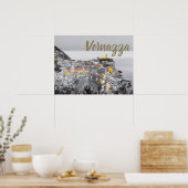 ヴェルナッツァチンクテッレリグーリアイタリアファインアートギフト ポスター (キッチン)