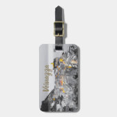 ヴェルナッツァチンクテッレリグーリアイタリアファインアートギフト ラゲッジタグ (正面縦)