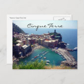 ヴェルナッツァ  チンクエ・テッレ ポストカード (正面/裏面)