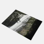 ヴェルナル滝IIIアットヨセミテ国立公園 ドアマット (アングル)