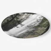 ヴェルナル滝IIIアットヨセミテ国立公園 ペーパープレート (アングル)