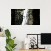ヴェルナル滝IIIアットヨセミテ国立公園 ポスター (ホームオフィス)