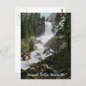 ヴェルナル秋ヴィンテージヨセミテ葉書 ポストカード (正面/裏面)