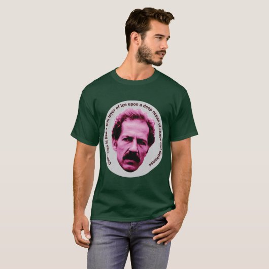 ヴェルナー・ヘルツォークの引用 Tシャツ (正面フル)