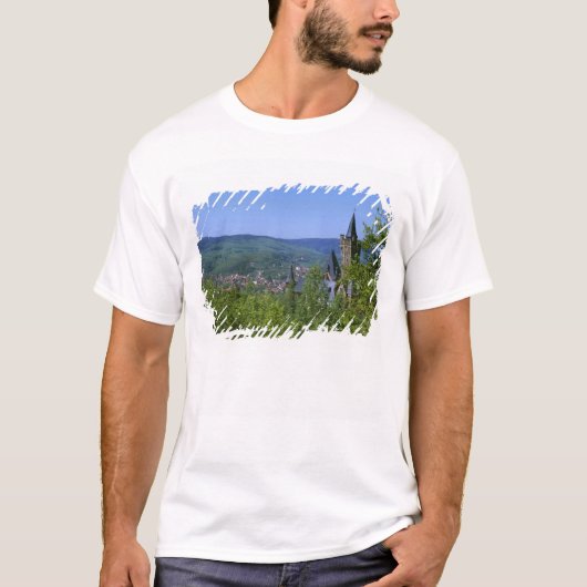 ヴェルニゲローデ城, ザクセン=アンハルト州, ドイツ Tシャツ (正面)