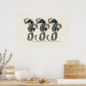 ヴェルヌイユアールヌーボーシーホースポスタープリント ポスター (キッチン)