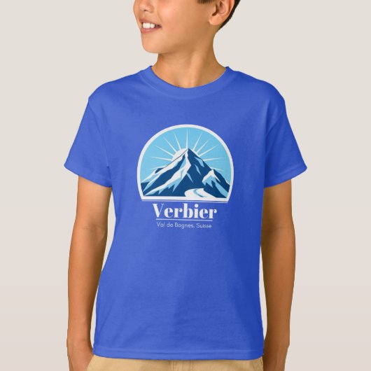 ヴェルビエヴァルドベーネススイスキッズ服 Tシャツ (正面)