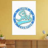 ヴェルビエ・スキーチャンピオン キャンバスプリント (インサイチュ (リビング))