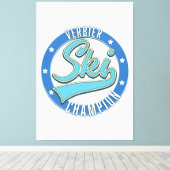 ヴェルビエ・スキーチャンピオン キャンバスプリント (インサイチュ (ウッドフロア))