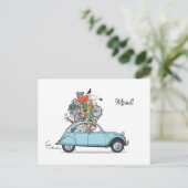 ヴェルフイスカアールシトロエンエンドブラウウ ポストカード (スタンド正面)