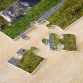 ヴェルモント州ウィロウビー湖センティネル・ロック ジグソーパズル (側面)