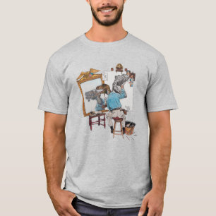 ヴェロキラプタートリプルセルフポートレート Tシャツ