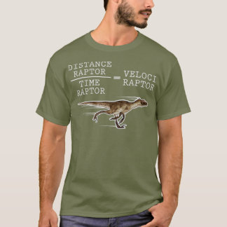ヴェロキラプトルディスタンセラプトルティメラプおもしろいトルT Tシャツ