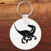 ヴェロキラプトル恐竜 キーホルダー (正面)