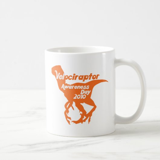 ヴェロキラプトル認識度デイ コーヒーマグカップ (右)