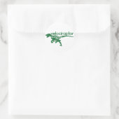 ヴェロキラプトル認識度デイ ラウンドシール (バッグ)