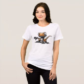 ヴェロキラプトル トライブレンドTシャツ (正面全面)