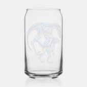 ヴェロキラプトール恐竜ママ&ベビー ガラス缶 (正面)