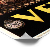 ヴェロナヴェネトイタリアヴィンテージトラベイタリアンル ポスター (角)