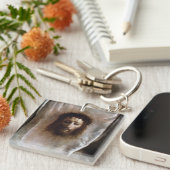 ヴェロニカのベール、イエス・キリストの神聖な顔 キーホルダー (正面右)