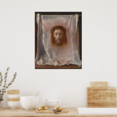 ヴェロニカのヴェール – Domenico Fettiファインアートポスター ポスター (キッチン)