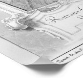 ヴェロネーゼと推定される男性のポートレート ポスター (角)